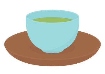 緑茶（湯呑み茶碗）