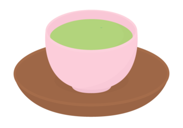 緑茶（湯飲み茶碗）