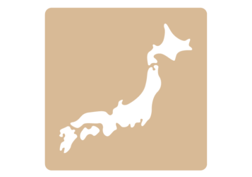 日本地図（シンプルロゴ）