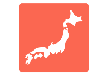 日本地図（シンプルロゴ）