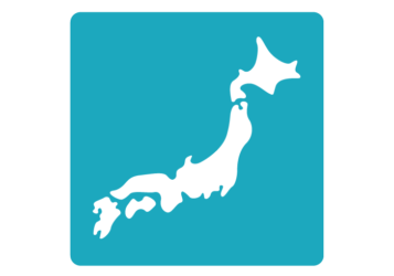 日本地図（シンプルロゴ）