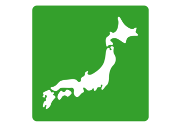 日本地図（シンプルロゴ）