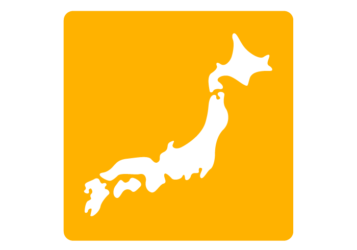 日本地図（シンプルロゴ）