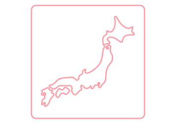 日本地図（シンプルロゴ）