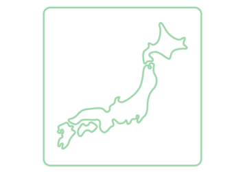 日本地図（シンプルロゴ）