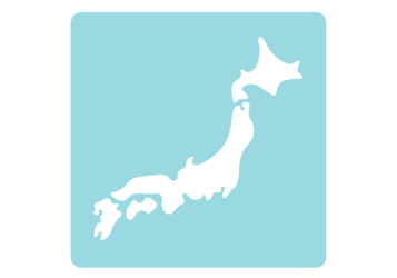 日本地図（シンプルロゴ）
