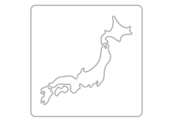 日本地図（シンプルロゴ）