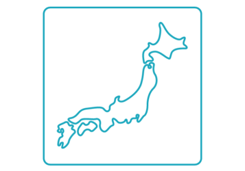 日本地図（シンプルロゴ）