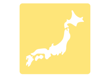 日本地図（シンプルロゴ）