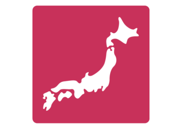 日本地図（シンプルロゴ）