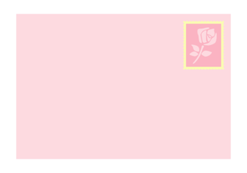 手紙（封筒と切手）