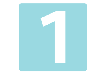 数字ロゴ「1」