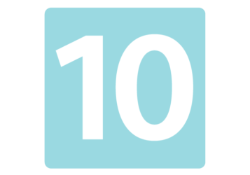 数字ロゴ「10」