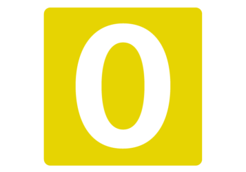 数字ロゴ「0」