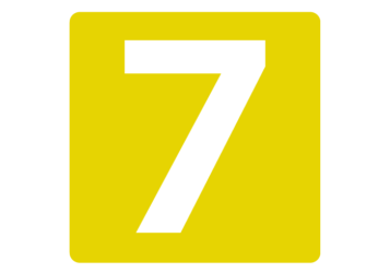 数字ロゴ「7」