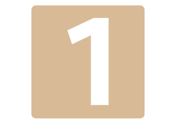 数字ロゴ「1」