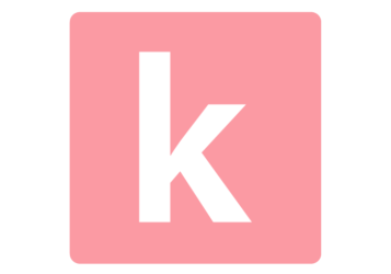 ロゴアルファベット「k」