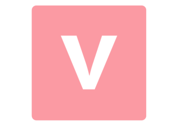ロゴアルファベット「v」