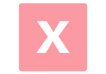 ロゴアルファベット「x」