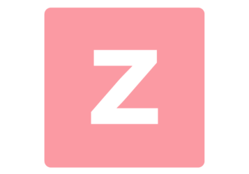 ロゴアルファベット「z」