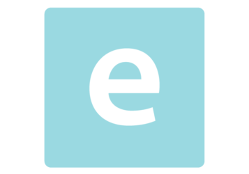 ロゴアルファベット「e」