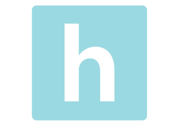 ロゴアルファベット「h」