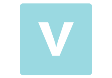 ロゴアルファベット「v」