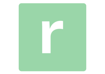 ロゴアルファベット「r」