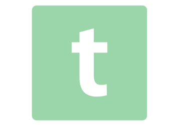 ロゴアルファベット「t」