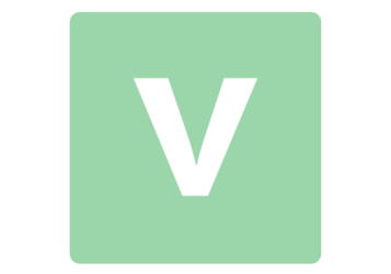 ロゴアルファベット「v」