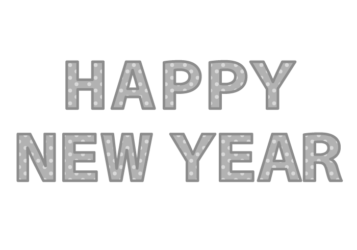 年賀状文字（HAPPY NEW YEAR）