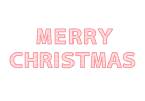 クリスマス「Merry Chritstmas」の飾り文字