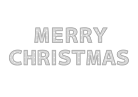クリスマス「Merry Chritstmas」の飾り文字