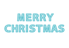 クリスマス「Merry Chritstmas」の飾り文字