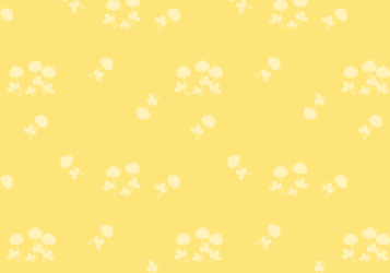 花柄背景（シロツメクサ柄）