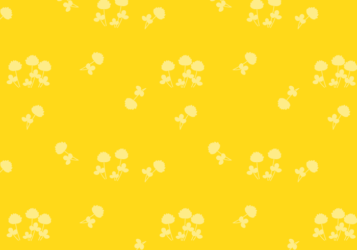 花柄背景（シロツメクサ柄）
