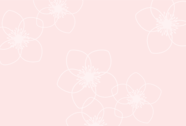 12月はがきのテンプレート（横書き用のクリスマスローズ）