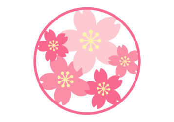 サクラの円形ロゴ
