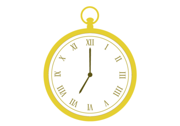 懐中時計（7時）