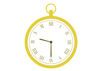 懐中時計（9時30分）