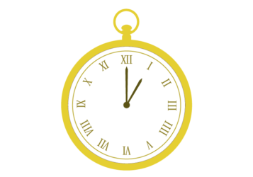 懐中時計（1時）