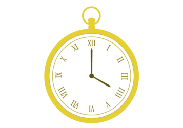 懐中時計（4時）