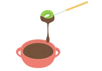 チョコレートフォンデュ