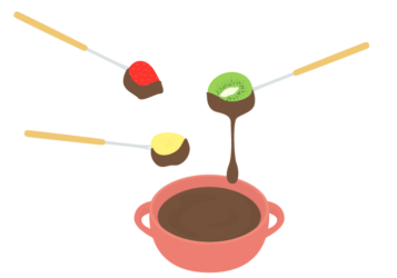 チョコレートフォンデュ