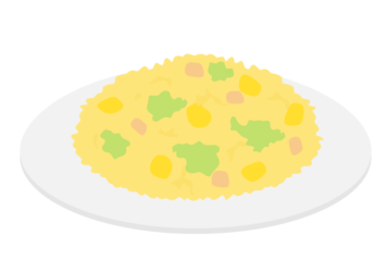 チャーハン（レタス炒飯）