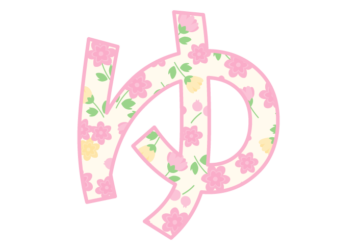 ひらがな飾り文字「ゆ」