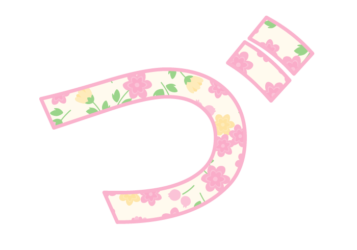 ひらがな飾り文字「づ」