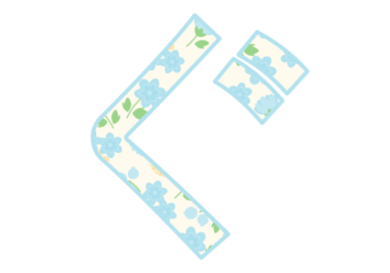 ひらがな飾り文字「ぐ」