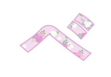 ひらがな飾り文字「べ」