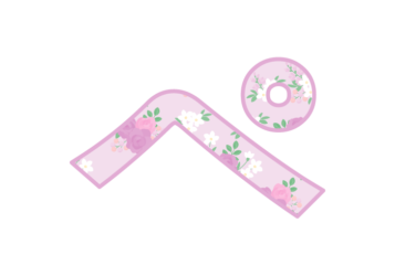 ひらがな飾り文字「ぺ」